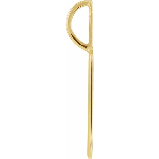 14K Yellow Girl Mom Charm/Pendant