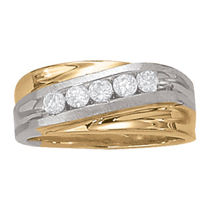 Gents Ring Channel Bands