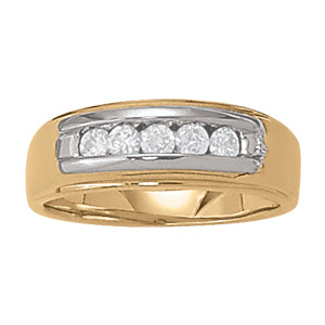 Gents Ring Channel Bands