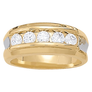 Gents Ring Channel Bands