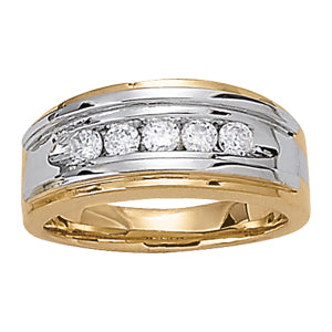 Gents Ring Channel Bands