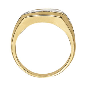 Gents Ring 3 Stone