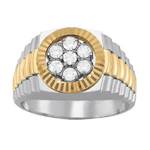 Gents Ring Cluster