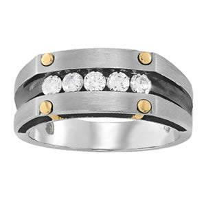 Gents Ring Channel Bands