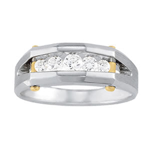 Gents Ring Channel Bands