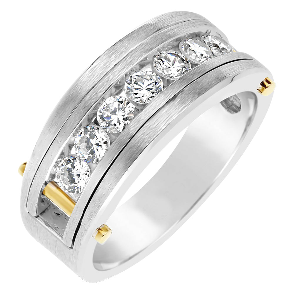 Gents Diamond Wedding Bands