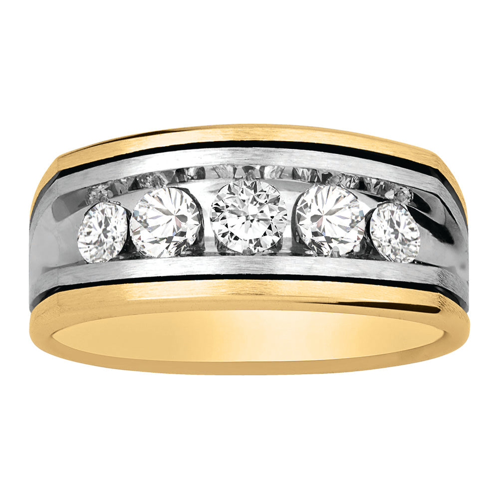 Gents Diamond Wedding Bands