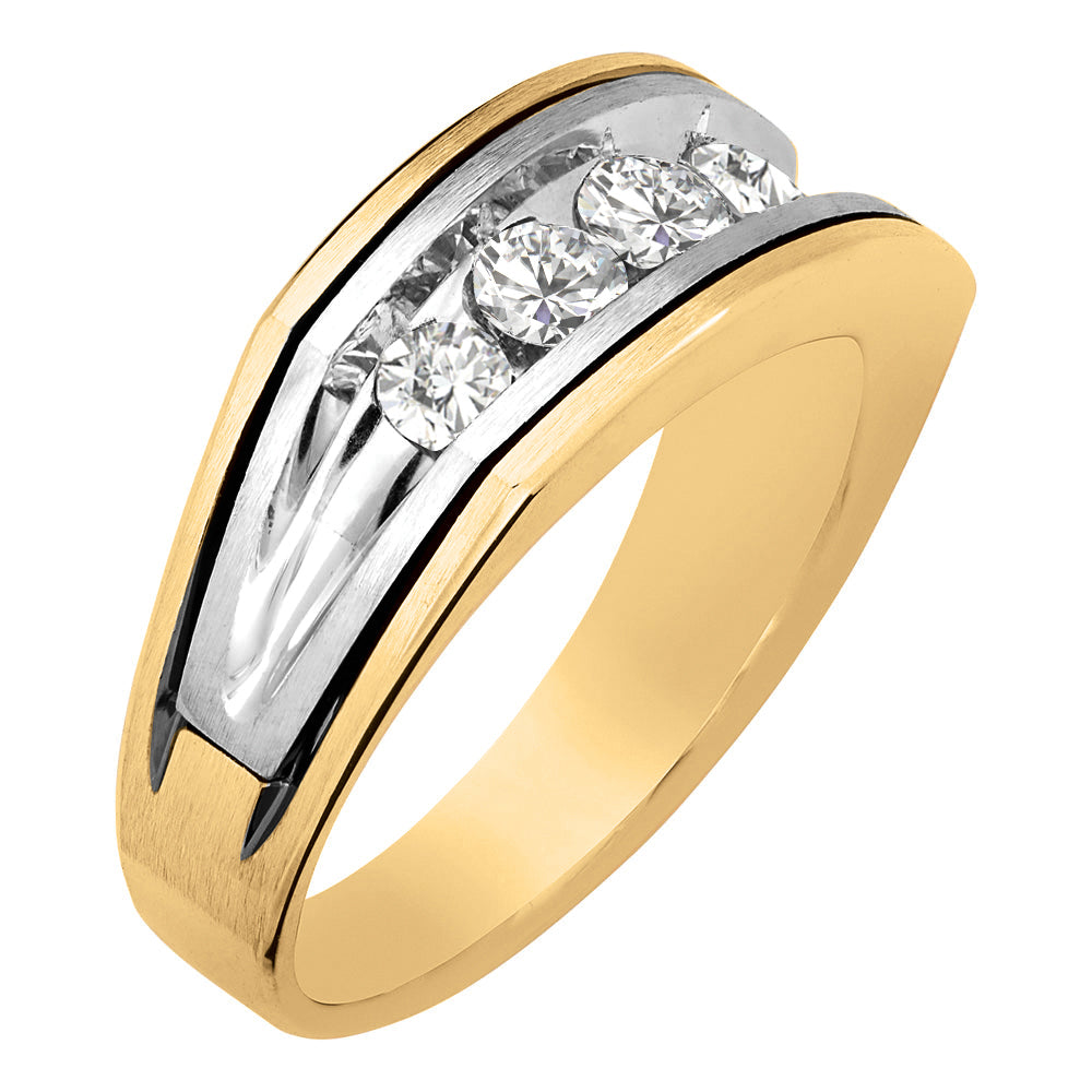 Gents Diamond Wedding Bands