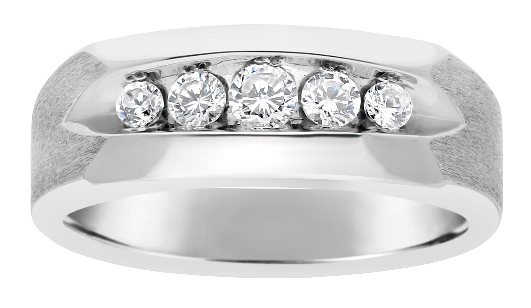 Gents Diamond Wedding Bands