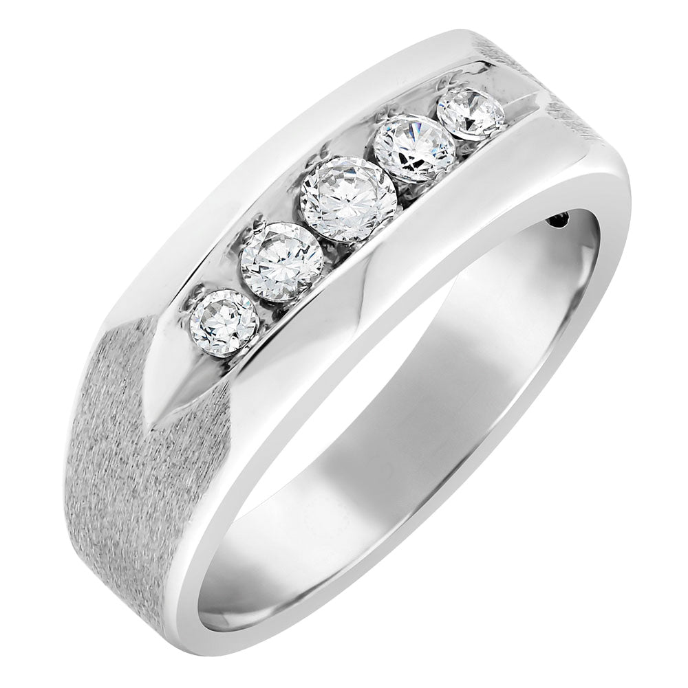 Gents Diamond Wedding Bands