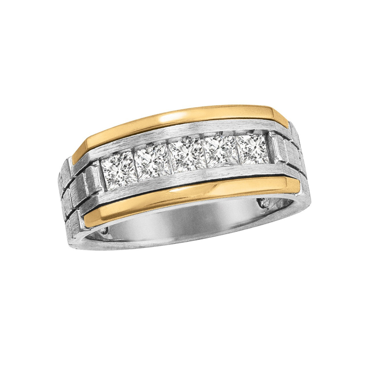 Gents Diamond Wedding Bands