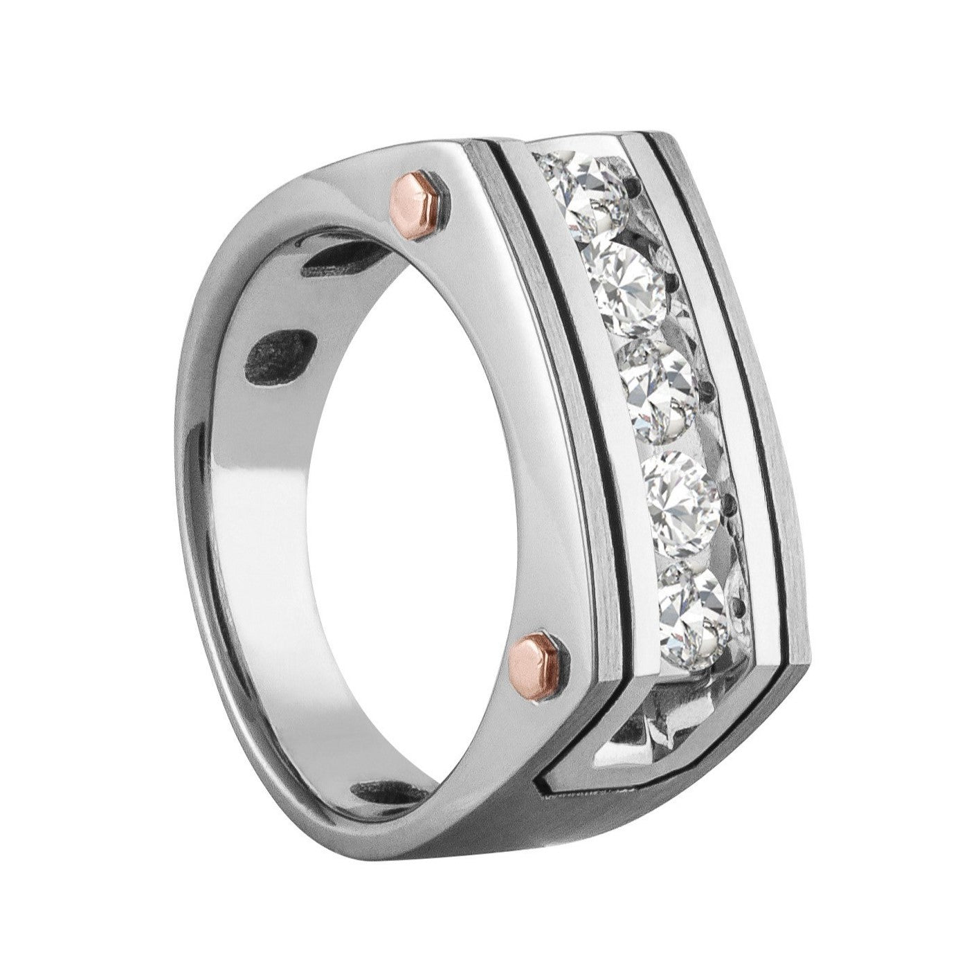 Gents Diamond Wedding Bands