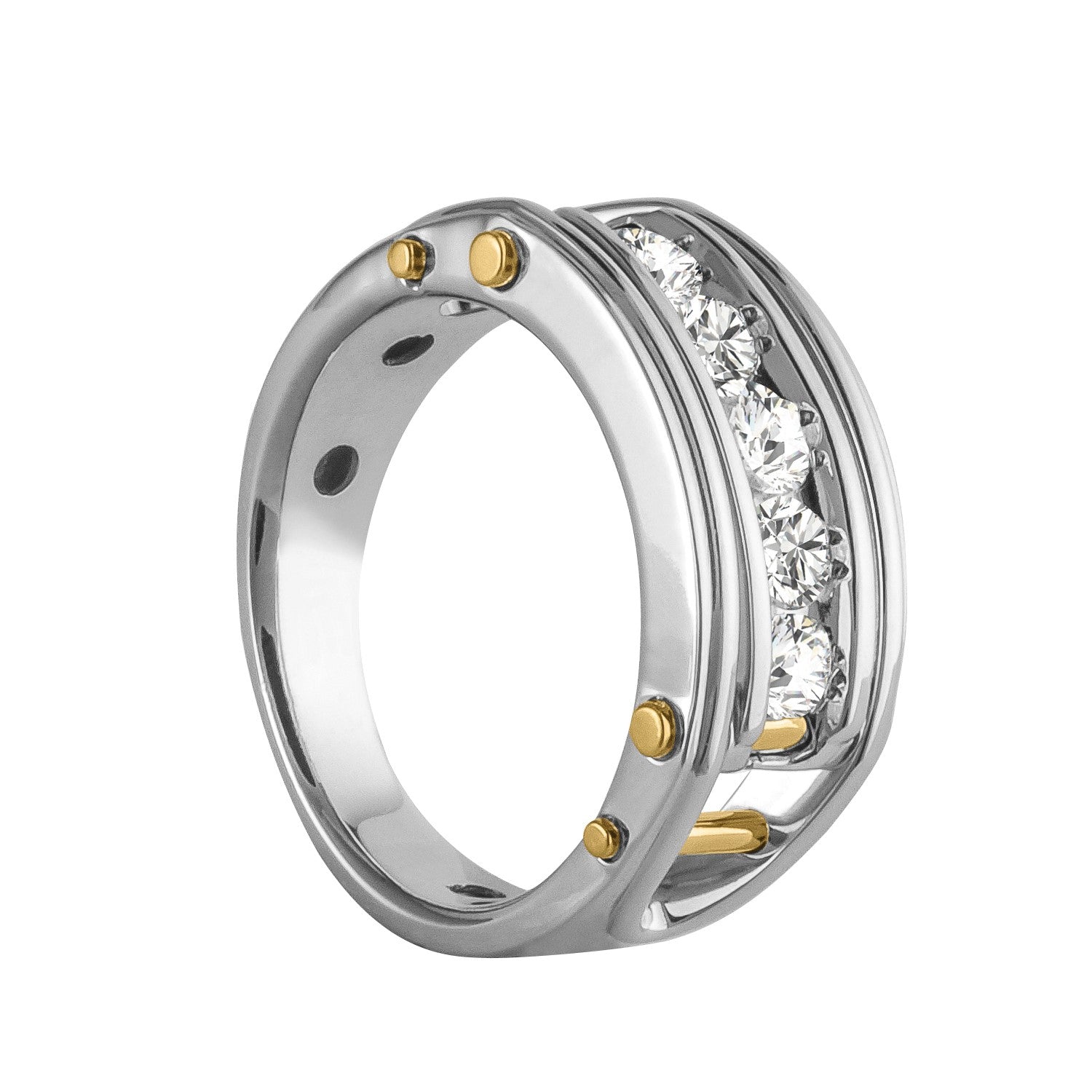 Gents Diamond Wedding Bands