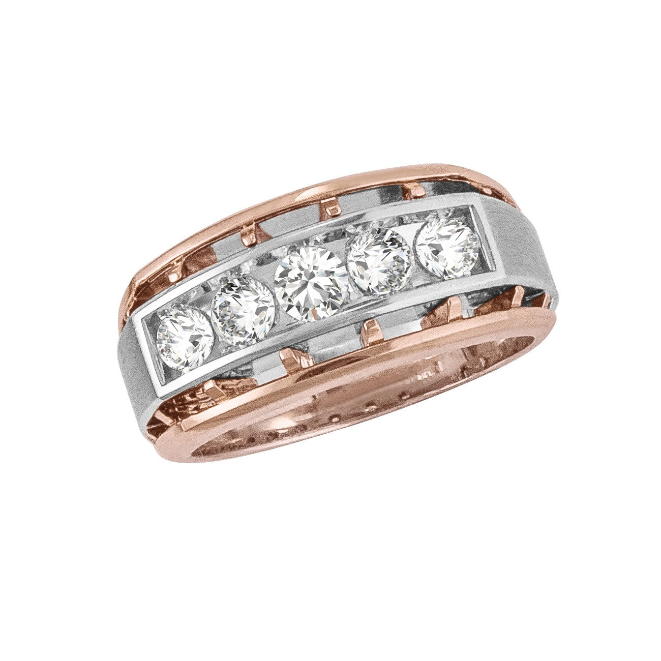 Gents Diamond Wedding Bands