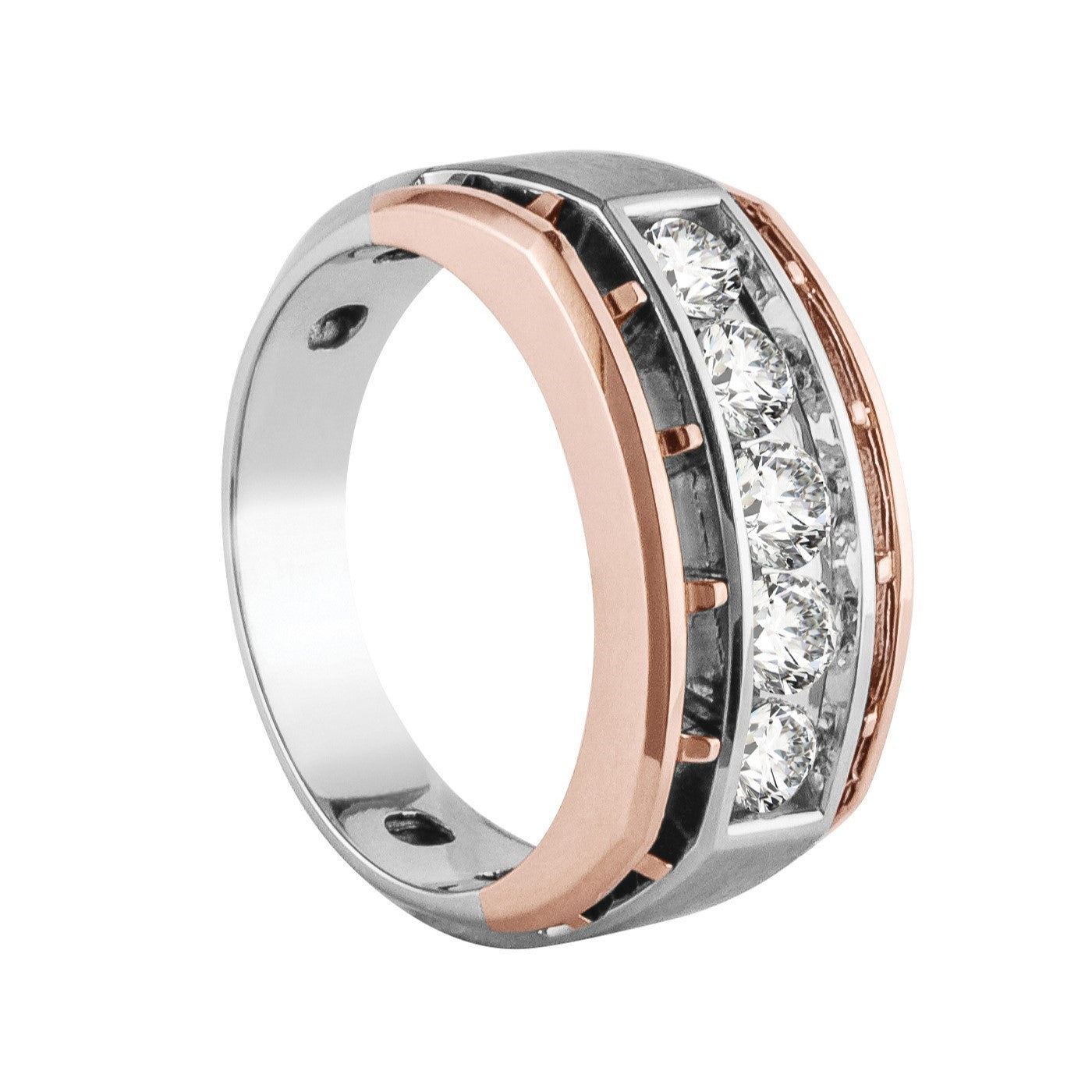 Gents Diamond Wedding Bands