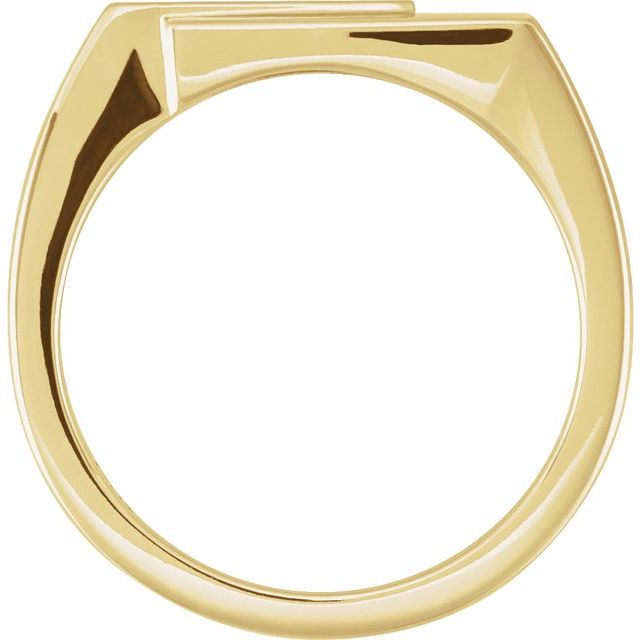 14K Yellow .04 CTW Single-Cut Natural Diamond Ring