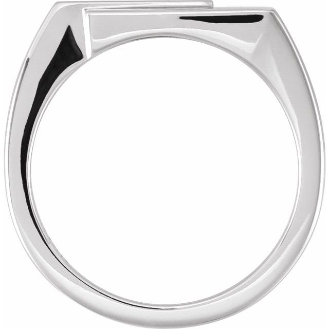 14K White .04 CTW Single-Cut Natural Diamond Ring