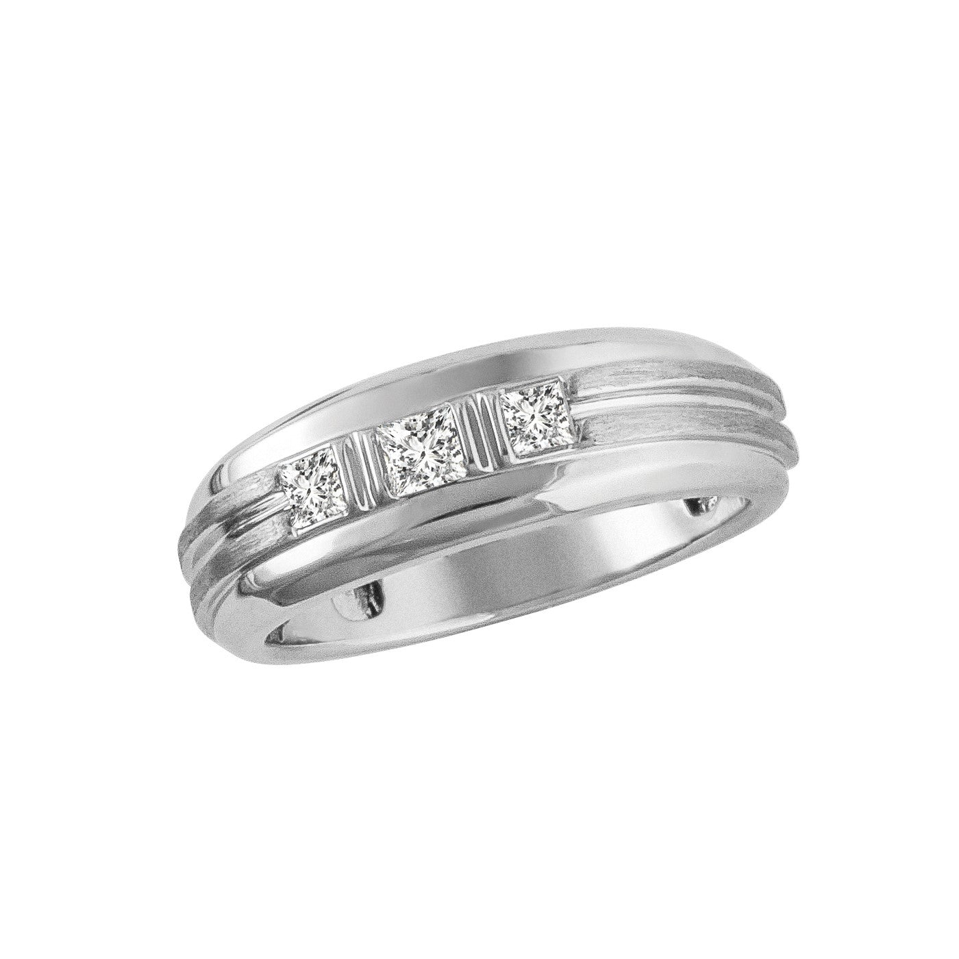 Gents Ring Round Stones