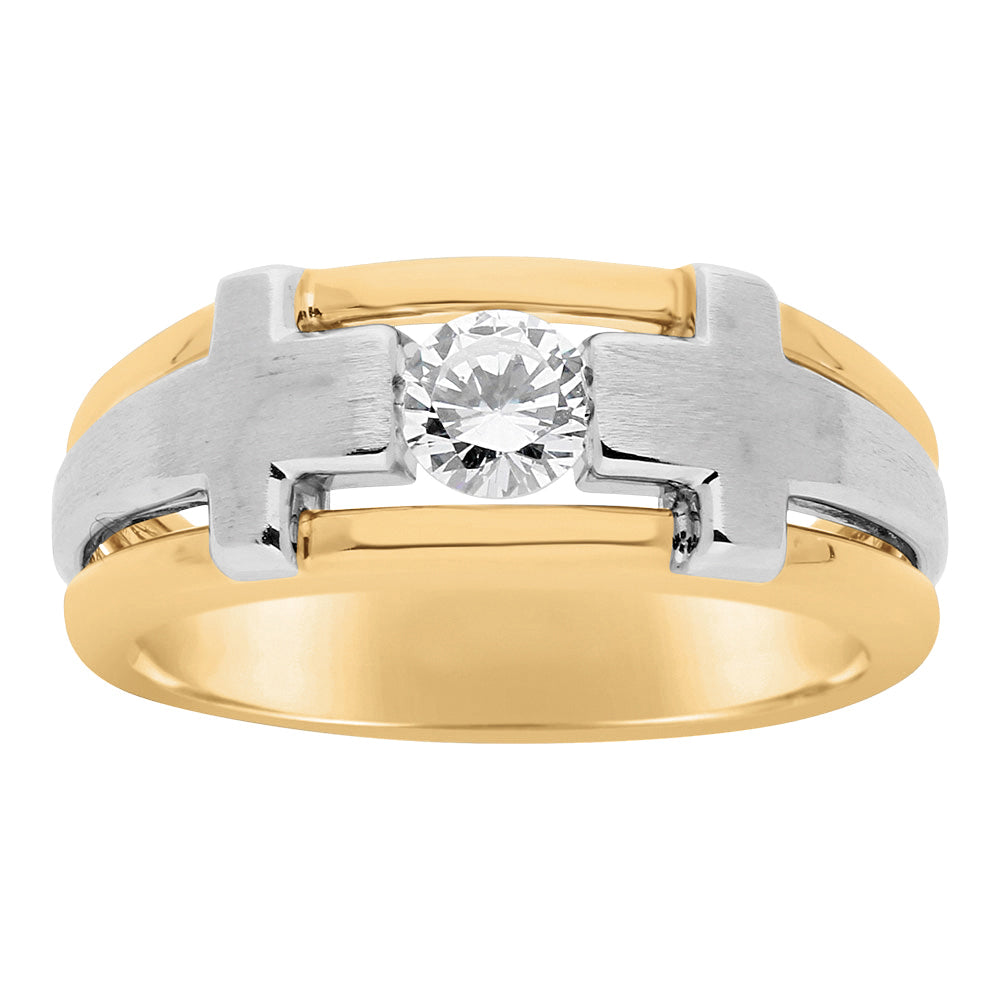 Gents Two Tone Band