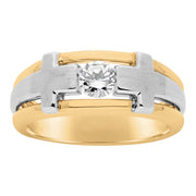 Gents Two Tone Band