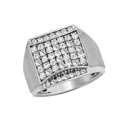 Gent's Diamond Cluster Ring
