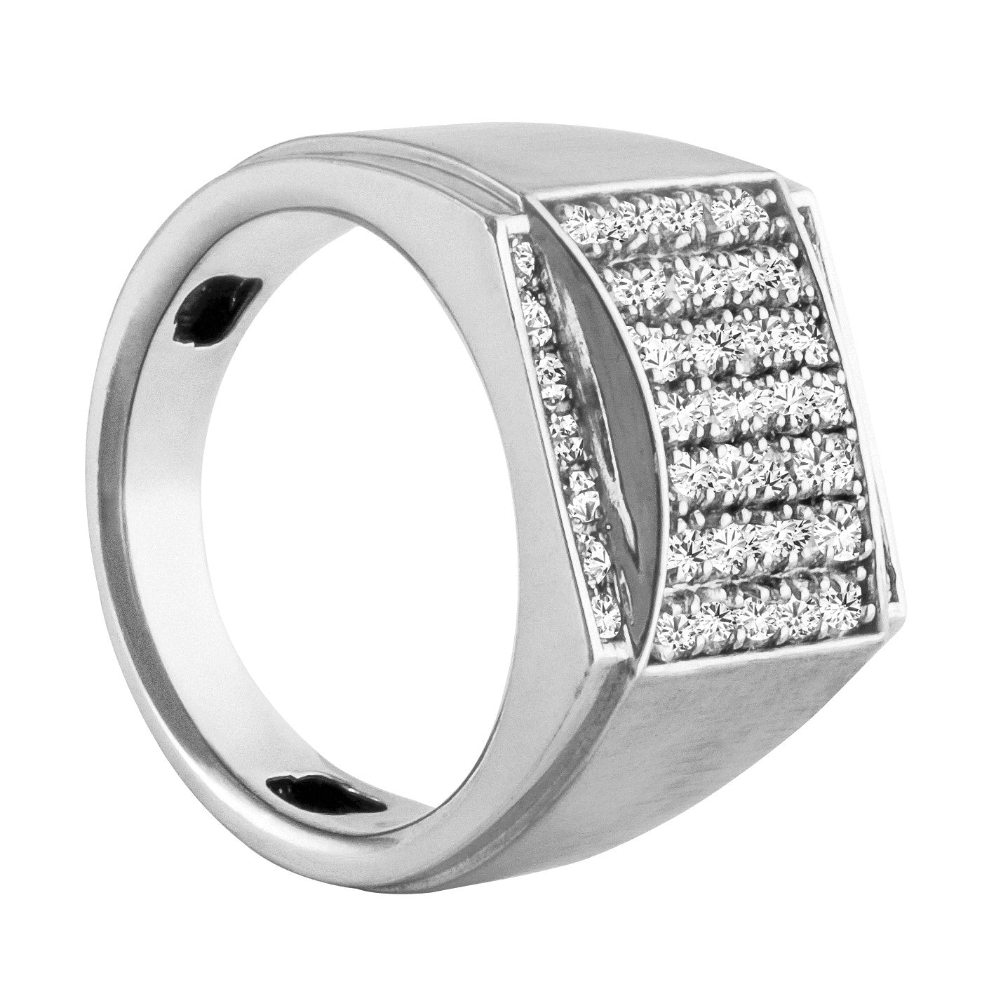 Gent's Diamond Cluster Ring