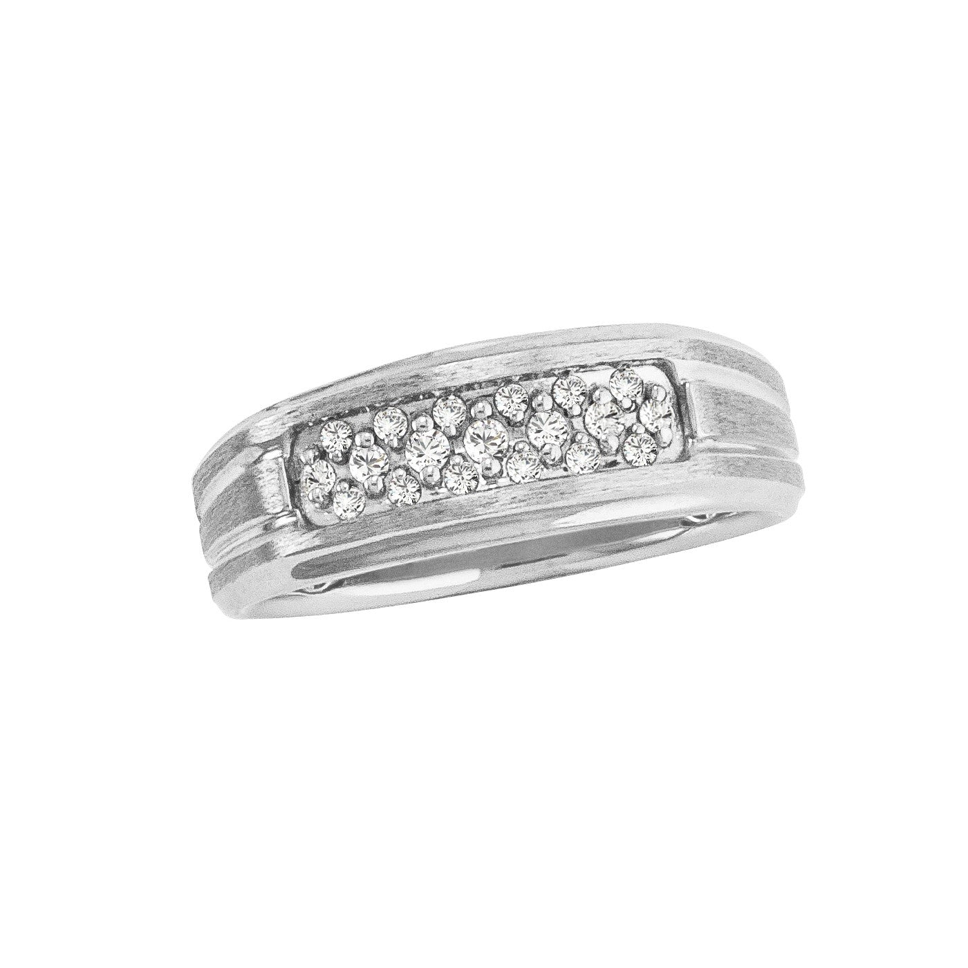 Gent's Diamond Cluster Ring
