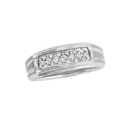 Gent's Diamond Cluster Ring