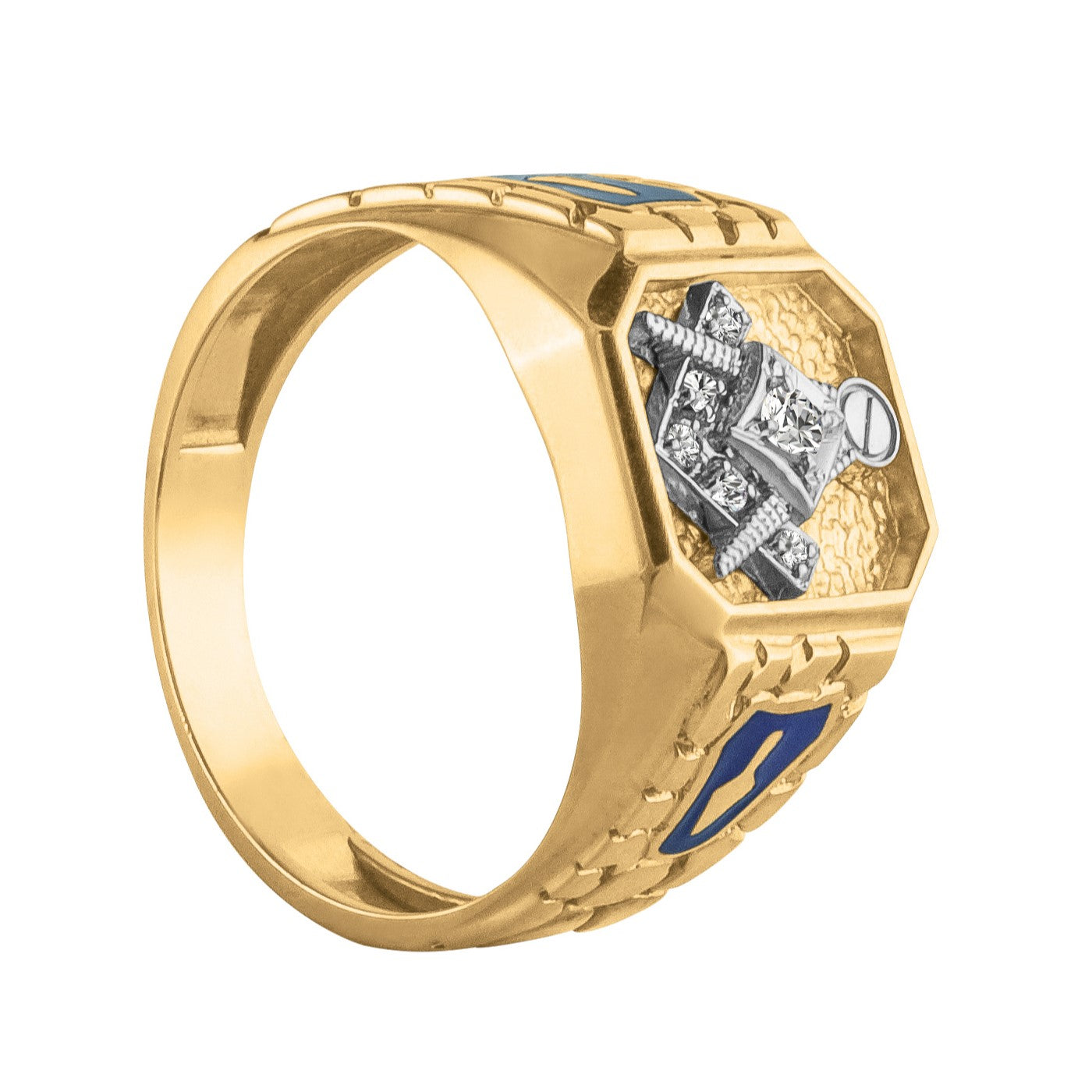 Gent's Masonic Blue Lodge Ring