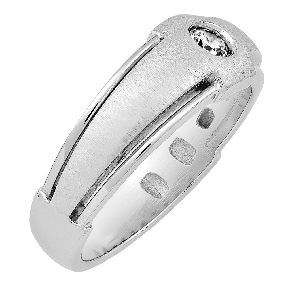 Gent's Solitaire Ring
