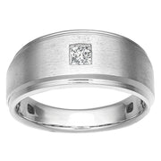 Gent's Princess Cut Solitaire