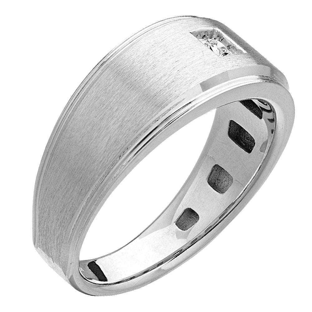 Gent's Princess Cut Solitaire