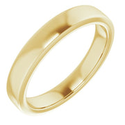 14K Yellow Band for 6 mm Cushion Ring