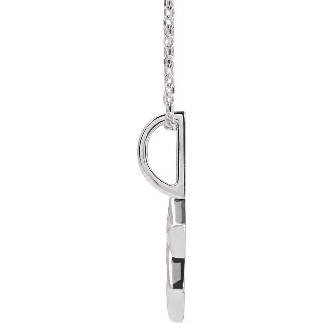 Sterling Silver Star of David 16-18' Necklace