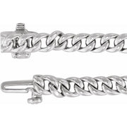 14K White 1/2 CTW Natural Diamond Link 7 1/4' Bracelet