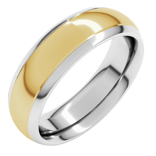 Half Round Inlay Band