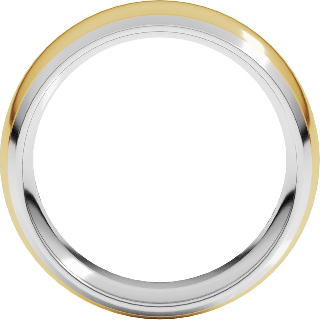 Half Round Inlay Band