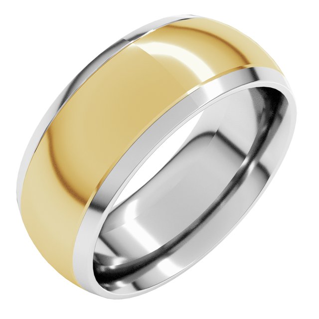 Half Round Inlay Band