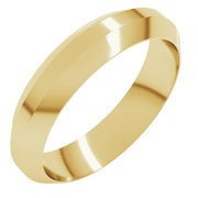 14K Yellow 5 mm Trapezoid Band Size 8