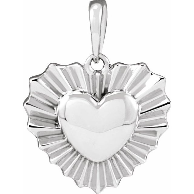 Sterling Silver Heart Pendant