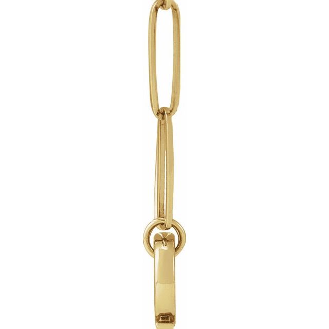 14K Yellow Charm 16' Necklace