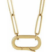 14K Yellow Charm 16' Necklace