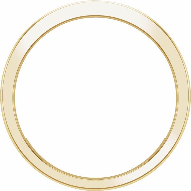 14k Yellow 1/2 Ctw Lab-grown Diamond Channel-set Band