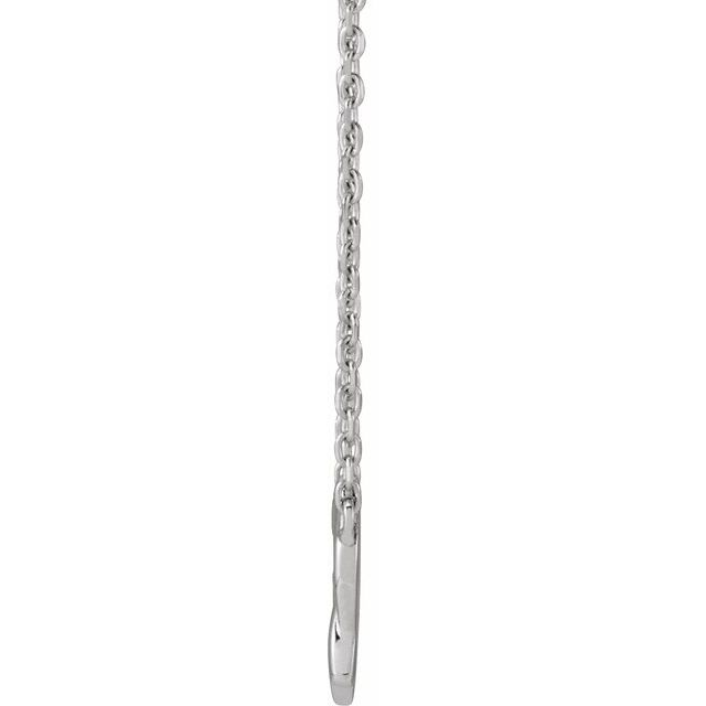 Sterling Silver Celtic-Inspired 16-18' Necklace