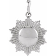 Sterling Silver Sun Pendant