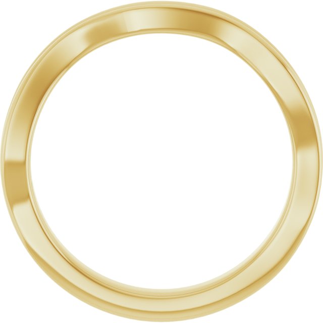 14K Yellow Freeform Ring