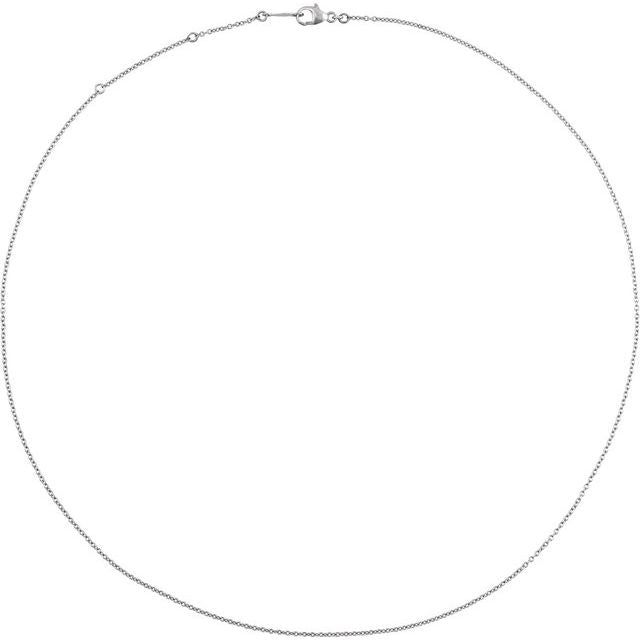 Platinum 1.2 Mm Adjustable Cable 16-18' Chain