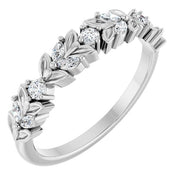 14K White 1/4 CTW Natural Diamond Anniversary Band