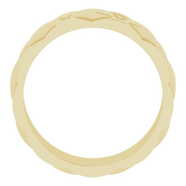 14K Yellow 8.5 mm Watch Strap Band Size 10