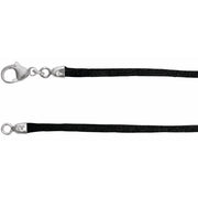 Black 2.25 mm Silk 16' Cord